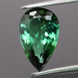 Tourmaline | natural, green color, pear-cut, *11.5x7.5mm, 2.4ct - Eden Garden Jewelry™