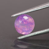 Opalescent sapphire | natural, pink color, round-cut, *5.75mm, 1ct - Eden Garden Jewelry™