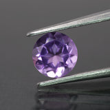 Amethyst | natural, round-cut, purple, 6mm, 0.9ct - Eden Garden Jewelry™
