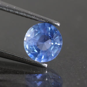 Blue Sapphire | natural, round cut 6 mm, VS, 1ct, Ceylon - Eden Garden Jewelry™