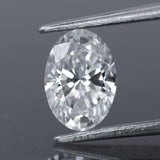 Lab grown diamond | IGI certified | oval-cut, *8x6mm, D color, VVS 2, 1.05ct