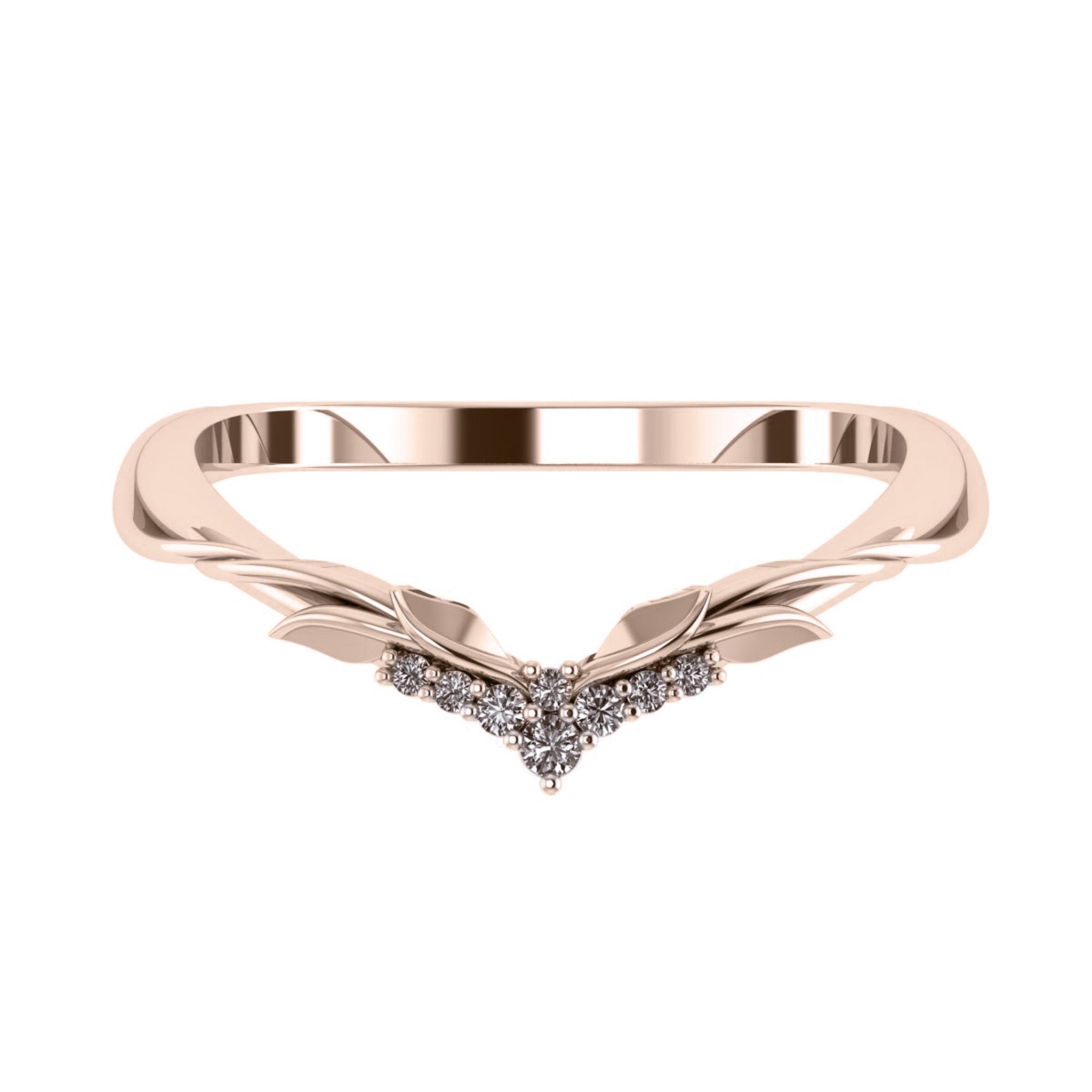 Ikar | custom engagement ring setting, pear cut gemstone 10x7 mm - Eden Garden Jewelry™