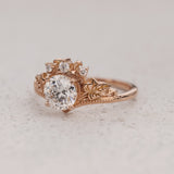 Impressive Engagement Ring with 1-carat Lab-grown Diamond / Ariadne