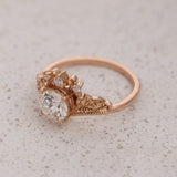 Impressive Engagement Ring with 1-carat Lab-grown Diamond / Ariadne