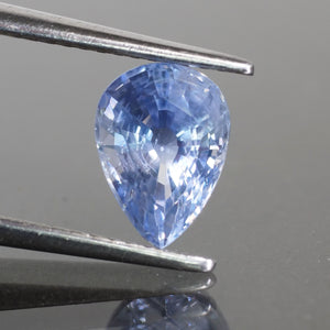 Blue Sapphire | natural, pear cut 8.5x6 mm, VS, 1.8ct, Sri Lanka - Eden Garden Jewelry™