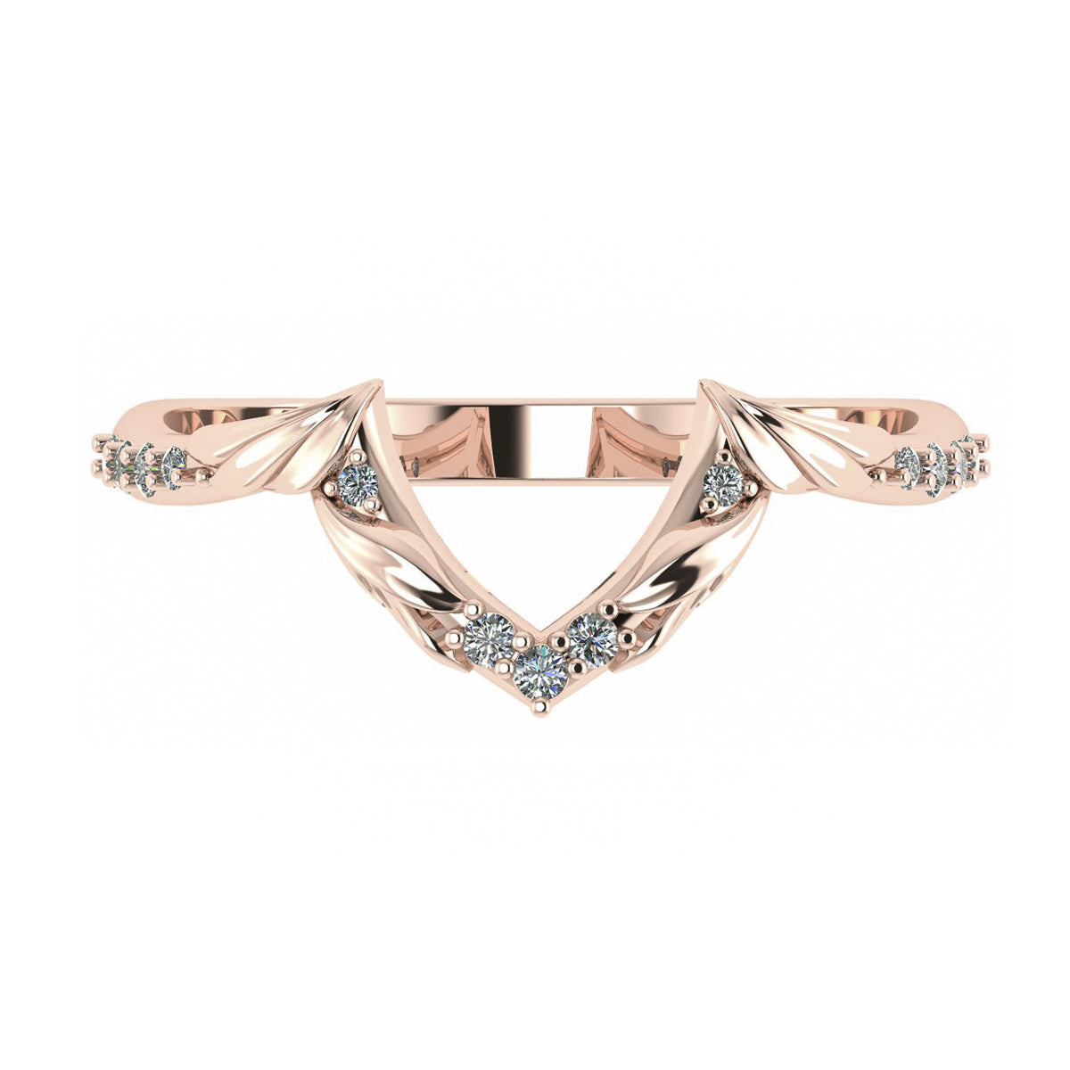 Lyonella | Matching wedding band for her - Eden Garden Jewelry™