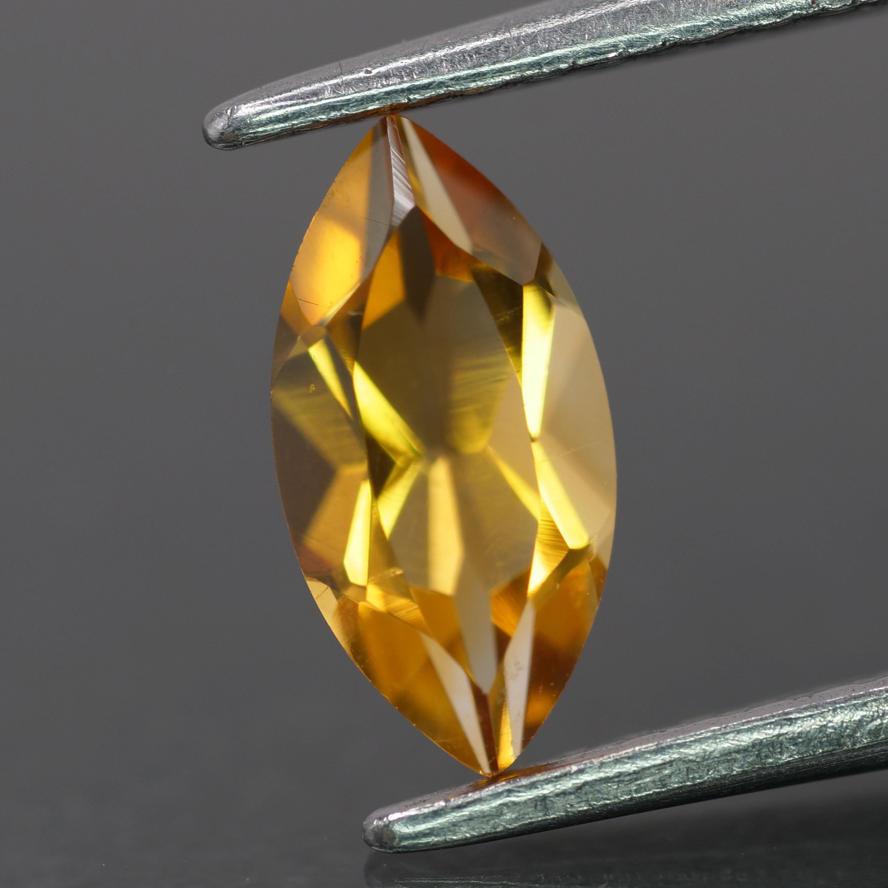 Citrine | natural, orange color, marquise-cut, 10x5mm, 1ct - Eden Garden Jewelry™