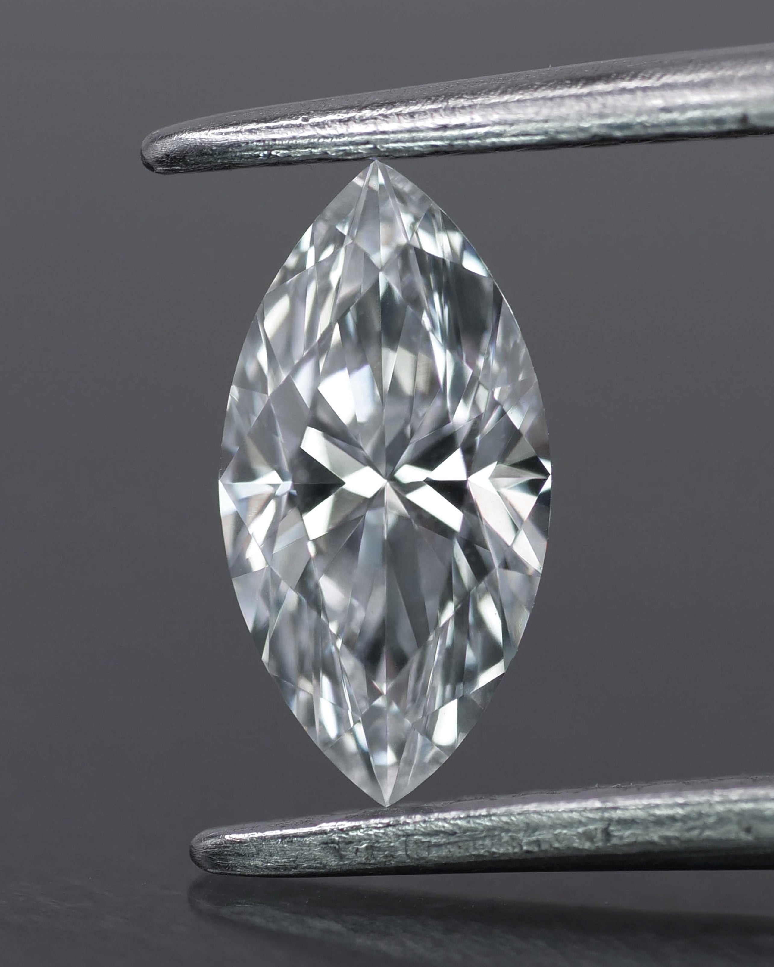 Lab grown diamond | IGI certified | marquise-cut, 12x6mm, D color, VS-VVS, *1.5ct - Eden Garden Jewelry™