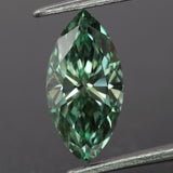 Lab grown diamond | IGI certified | marquise-cut, *13x6.5mm, Fancy vivid green color, VS-VVS, *2ct - Eden Garden Jewelry™