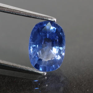 Sapphire | natural, blue, oval cut 8x6* mm, VS , 1.8ct, Sri Lanka - Eden Garden Jewelry™