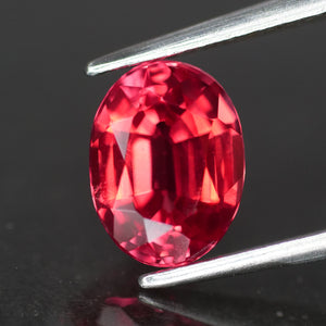 Sapphire | natural, padparadscha color, oval cut 8x6 mm, 1.8ct, VS - Eden Garden Jewelry™