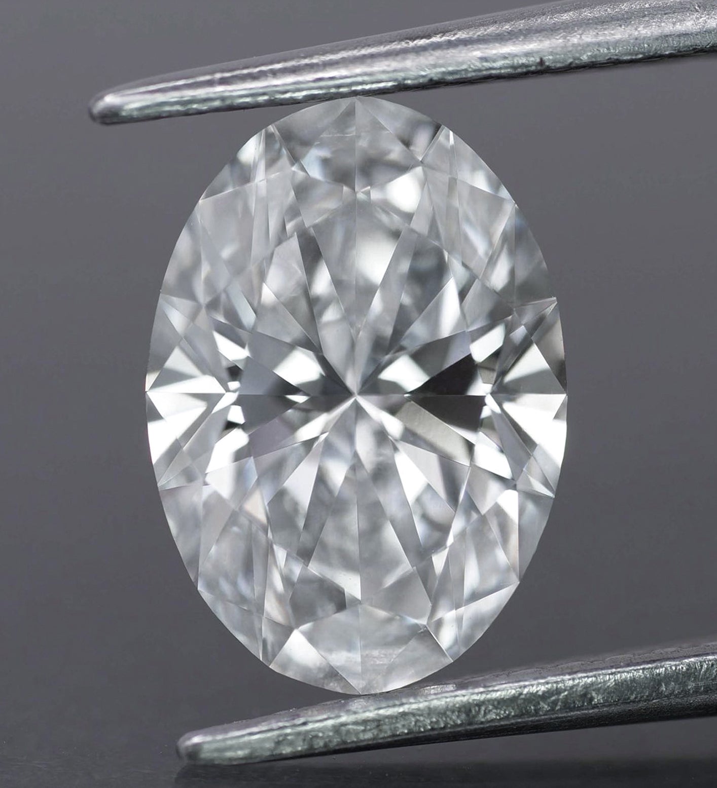 Lab grown diamond | IGI certified | oval-cut, *12.5x8.5mm, D color, VS-VVS, *3.5ct - Eden Garden Jewelry™