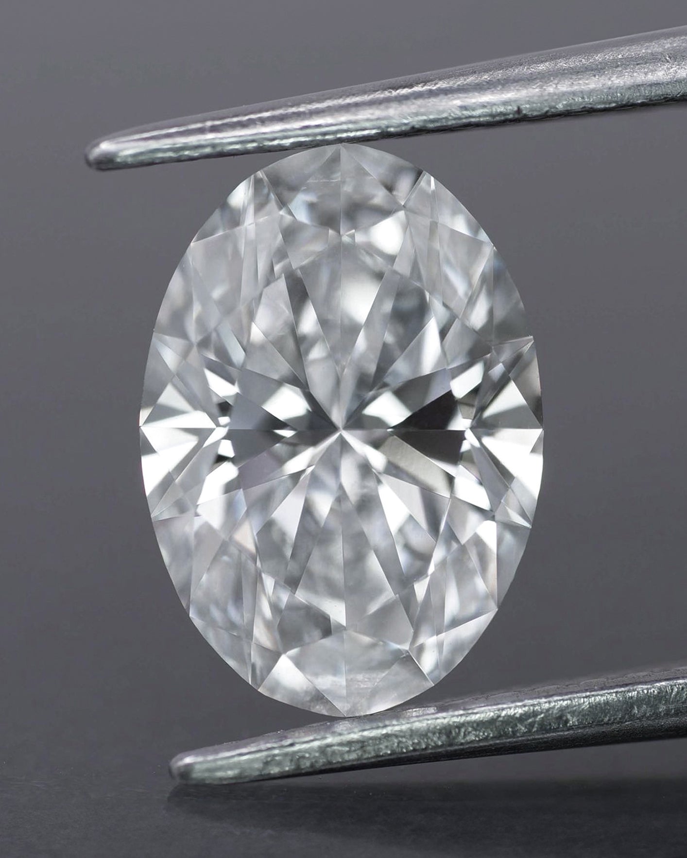 Lab grown diamond | IGI certified | oval-cut, *12.5x8.5mm, D color, VS-VVS, *3.5ct - Eden Garden Jewelry™