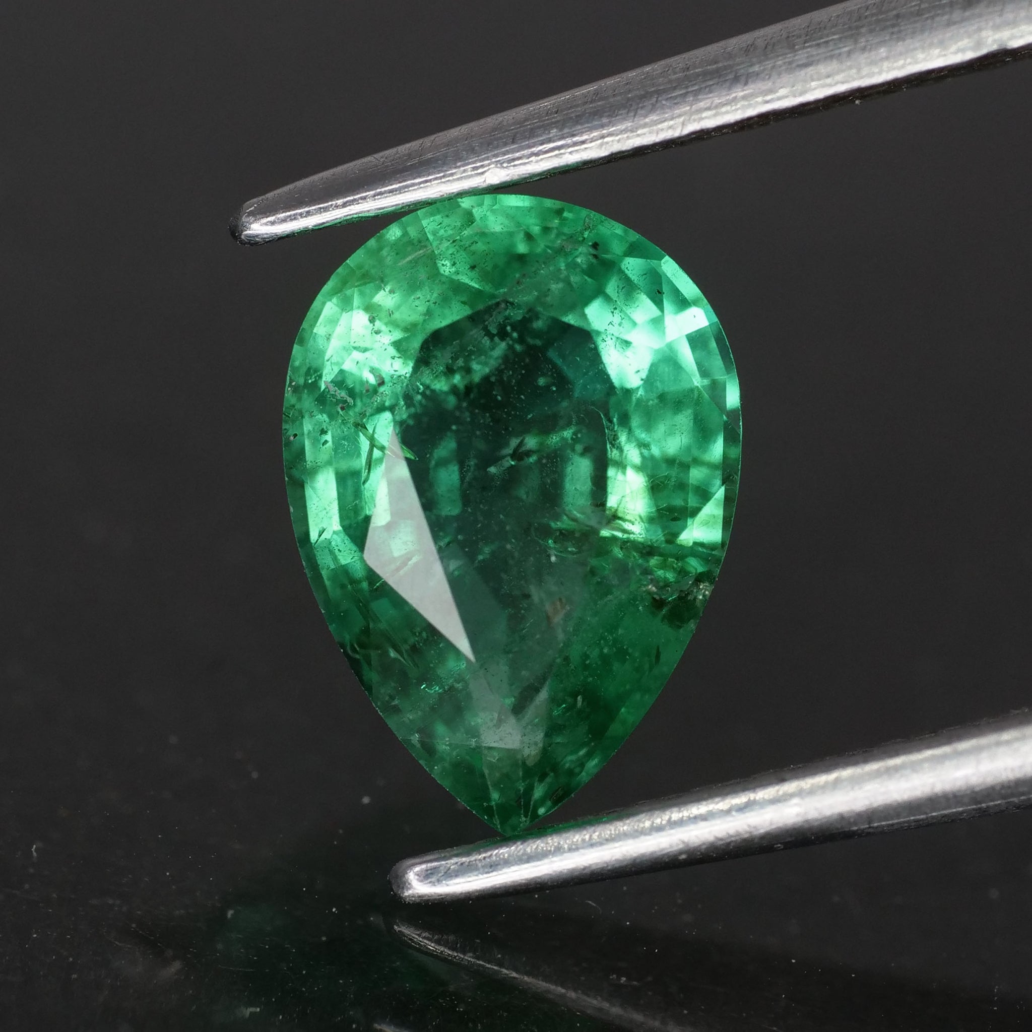 Emerald | natural, green, 8x6mm, AAAA quality, Zambia *1ct - Eden Garden Jewelry™