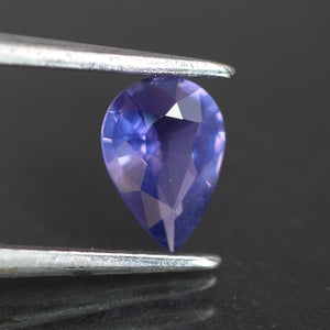 Violet Sapphire | natural, violet, pear cut 7x5mm, VS 0.7ct - Eden Garden Jewelry™
