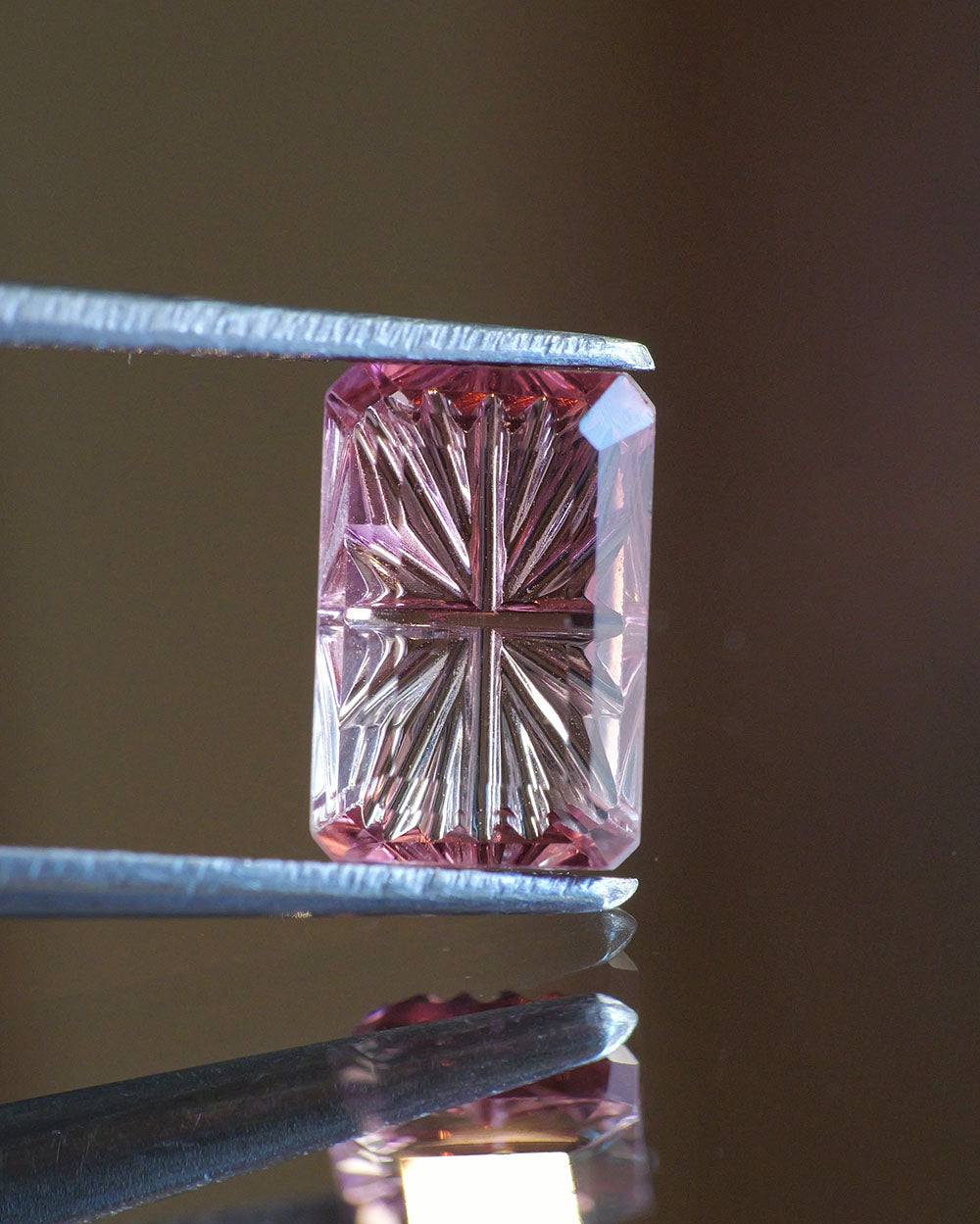 Tourmaline | natural, pink color, fantasy-cut, *10x6mm, 2.3ct - Eden Garden Jewelry™