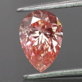 Lab grown diamond | IGI certified | pear-cut, *10x7mm, Fancy vivid pink color, VS-VVS, *2ct - Eden Garden Jewelry™