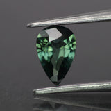 Sapphire | natural, teal color, pear-cut, *7x5mm, 0.68ct, Madagascar - Eden Garden Jewelry™