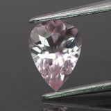 Morganite | natural, pink color, pear-cut, 8x6mm, 0.8ct, Madagascar - Eden Garden Jewelry™