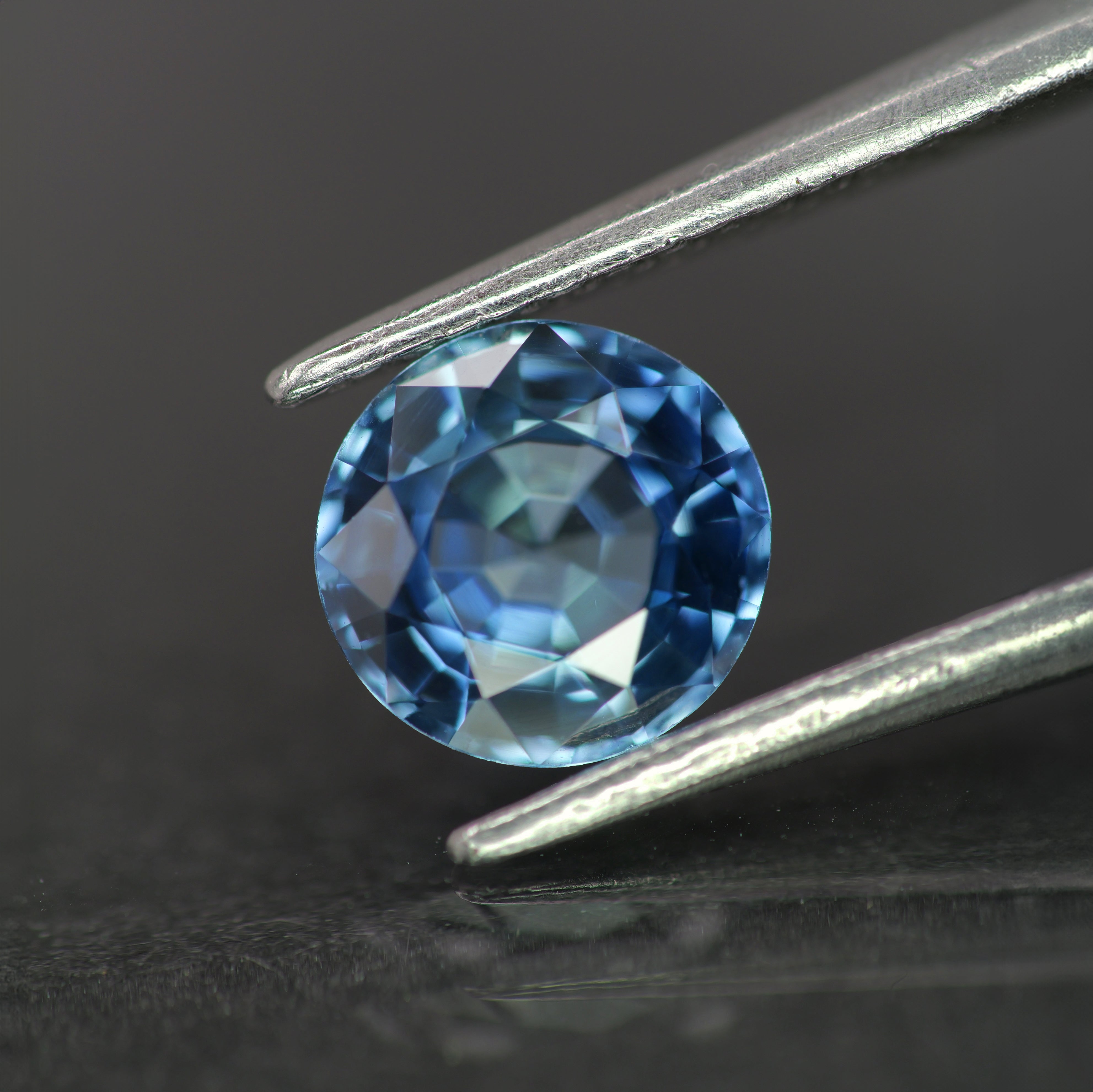 Sapphire | natural, blue color, round-cut, *6mm, 1ct - Eden Garden Jewelry™