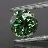 Lab grown diamond | IGI certified | round-cut, *7.5mm, Fancy vivid green color, VS-VVS, *1.5ct - Eden Garden Jewelry™