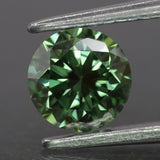 Lab grown diamond | IGI certified | round-cut, *8mm, Fancy vivid green color, VS-VVS, *2ct - Eden Garden Jewelry™