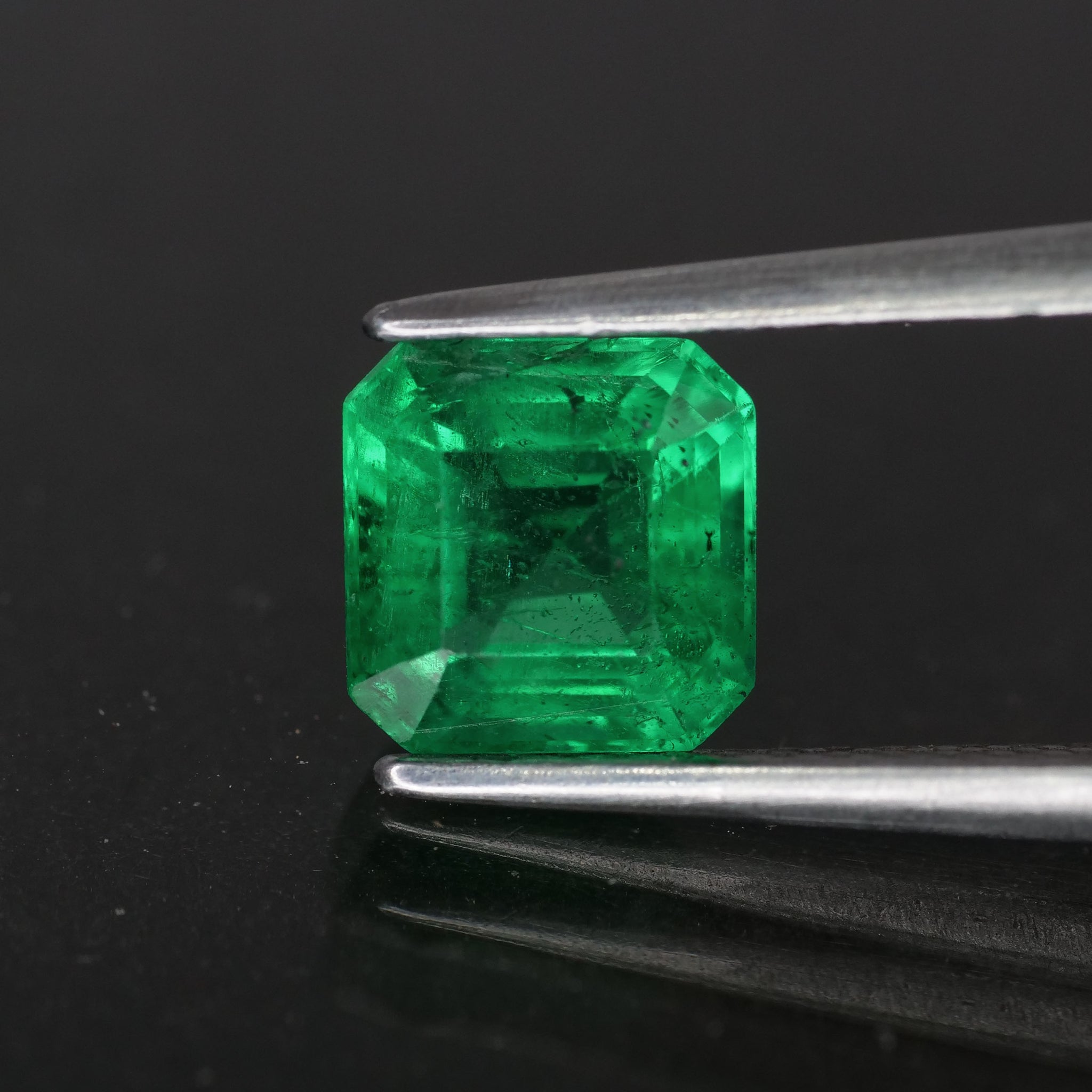 Emerald | natural, green, 6mm, AAAA quality, Zambia 1.2ct - Eden Garden Jewelry™