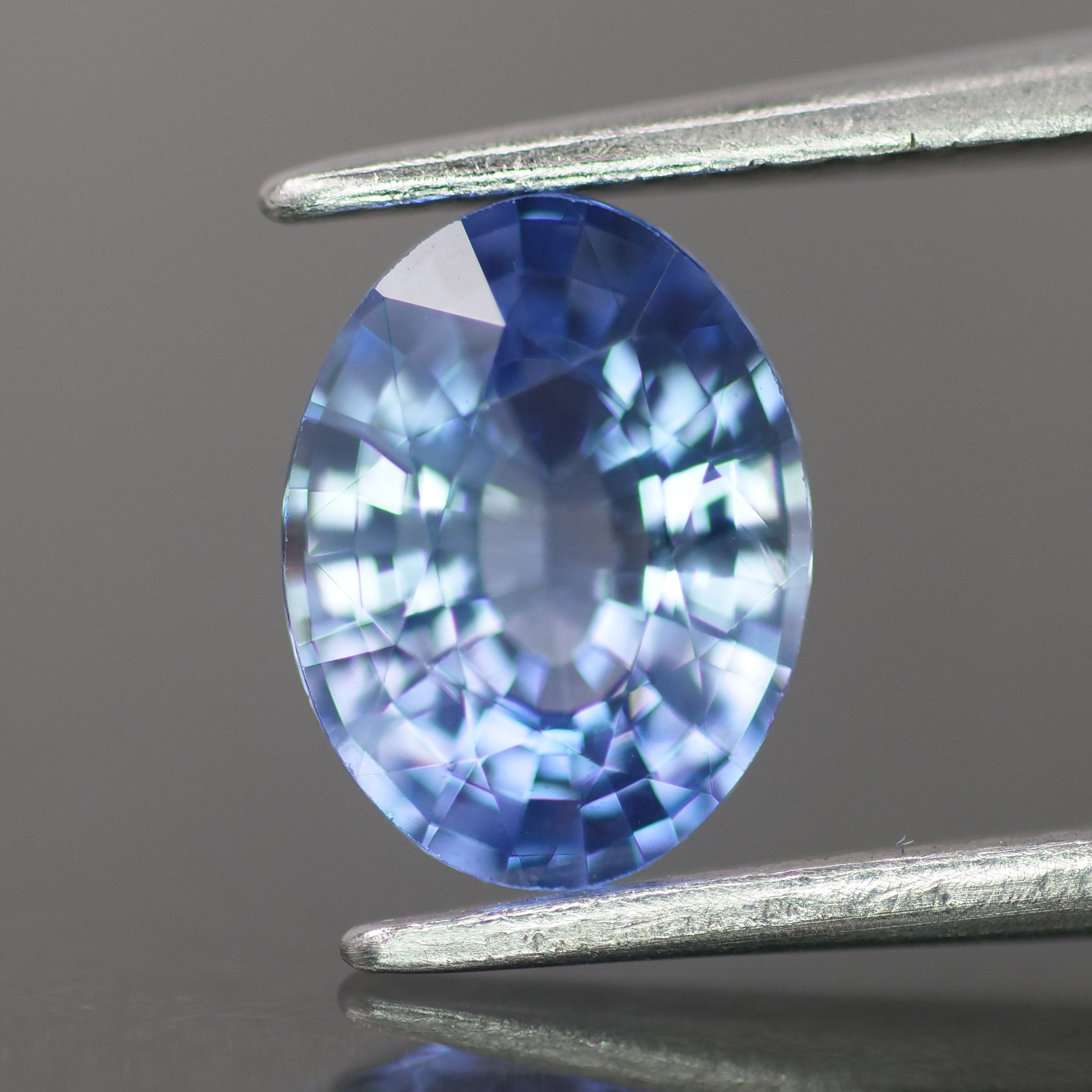 Sapphire | natural, blue color, oval-cut, 8x6mm, 1.3ct - Eden Garden Jewelry™