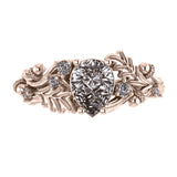 Silviya | custom engagement ring setting, pear-cut 8x6 mm - Eden Garden Jewelry™