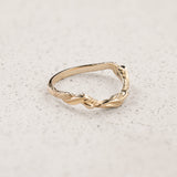 Twisted branch wedding ring, matching band for Olivia - Eden Garden Jewelry™