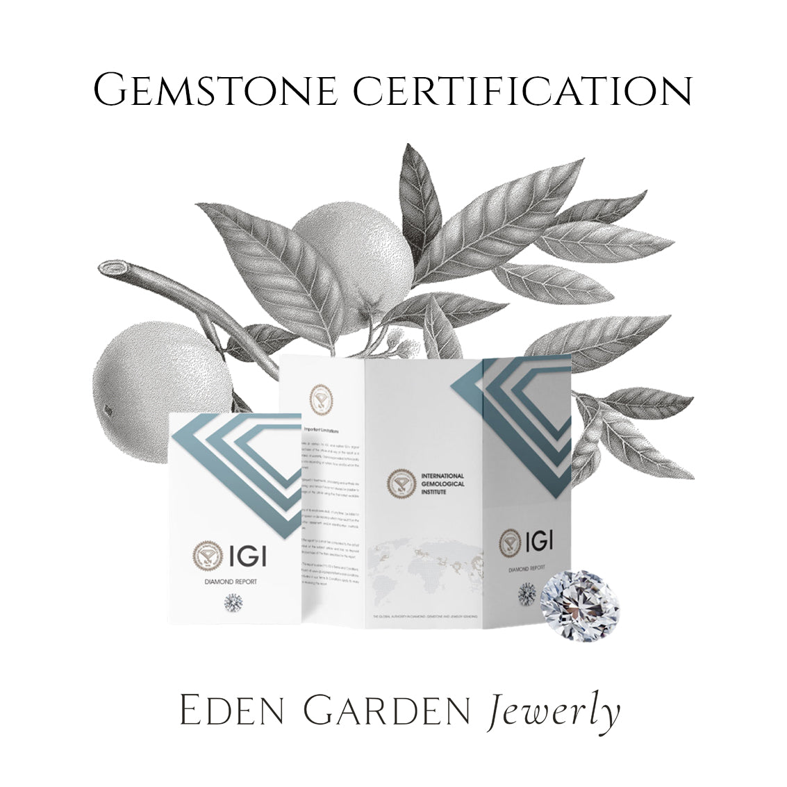 IGI Gemstone Certification: Ensuring Quality and Authenticity - Eden Garden Jewelry™