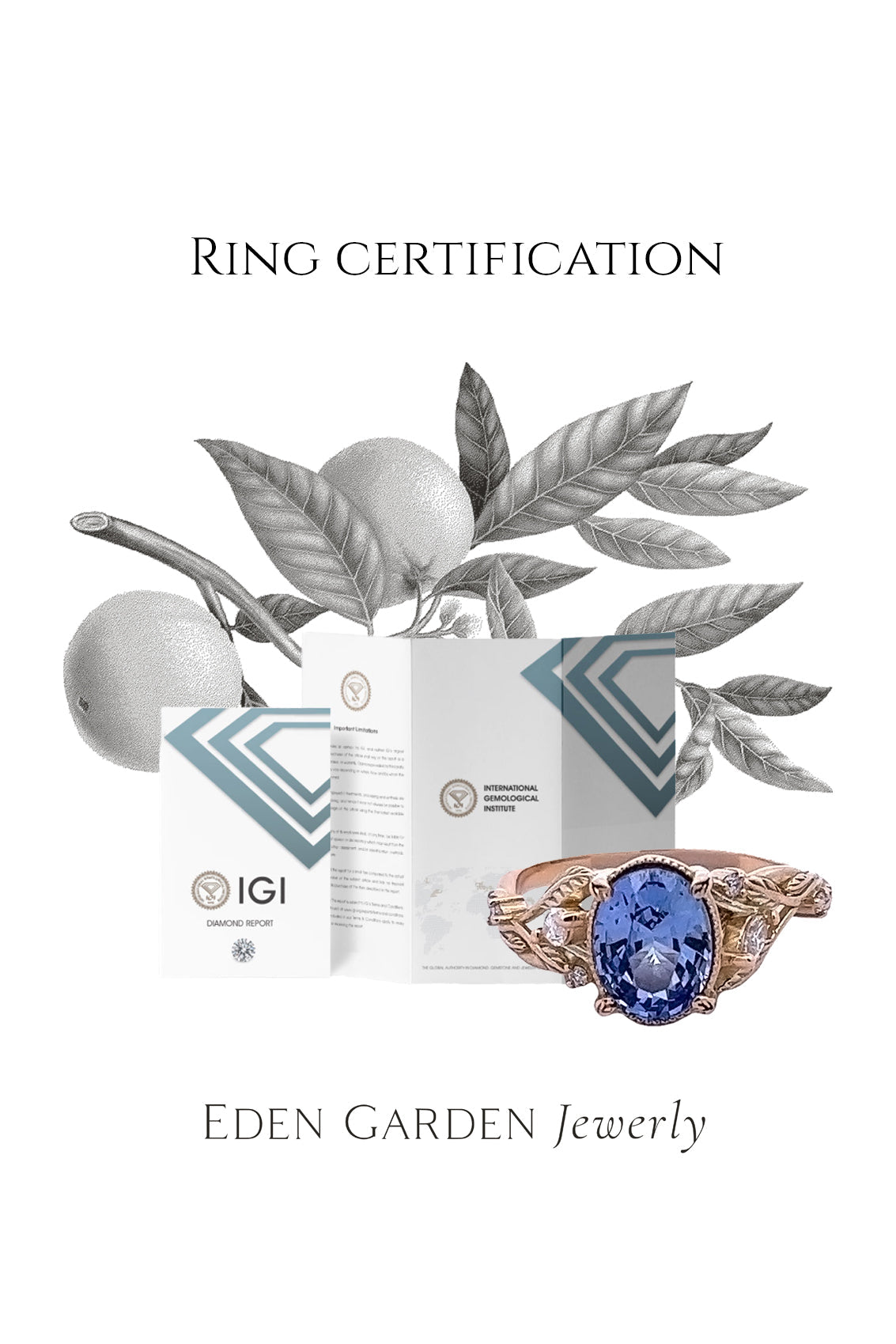 IGI Laboratory Ring Certification: Ensuring Quality and Authenticity - Eden Garden Jewelry™