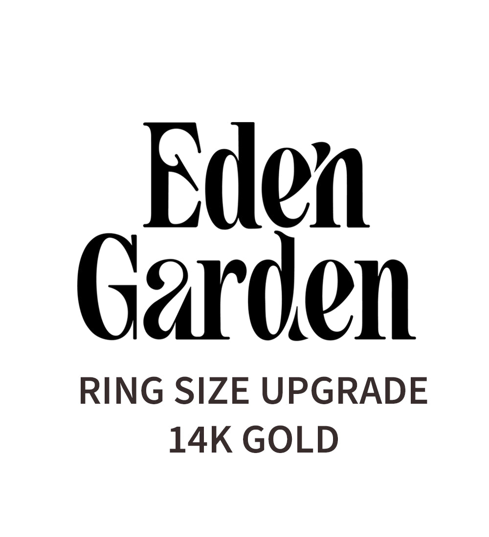 Ring size upgrade for 14K gold rings - Eden Garden Jewelry™
