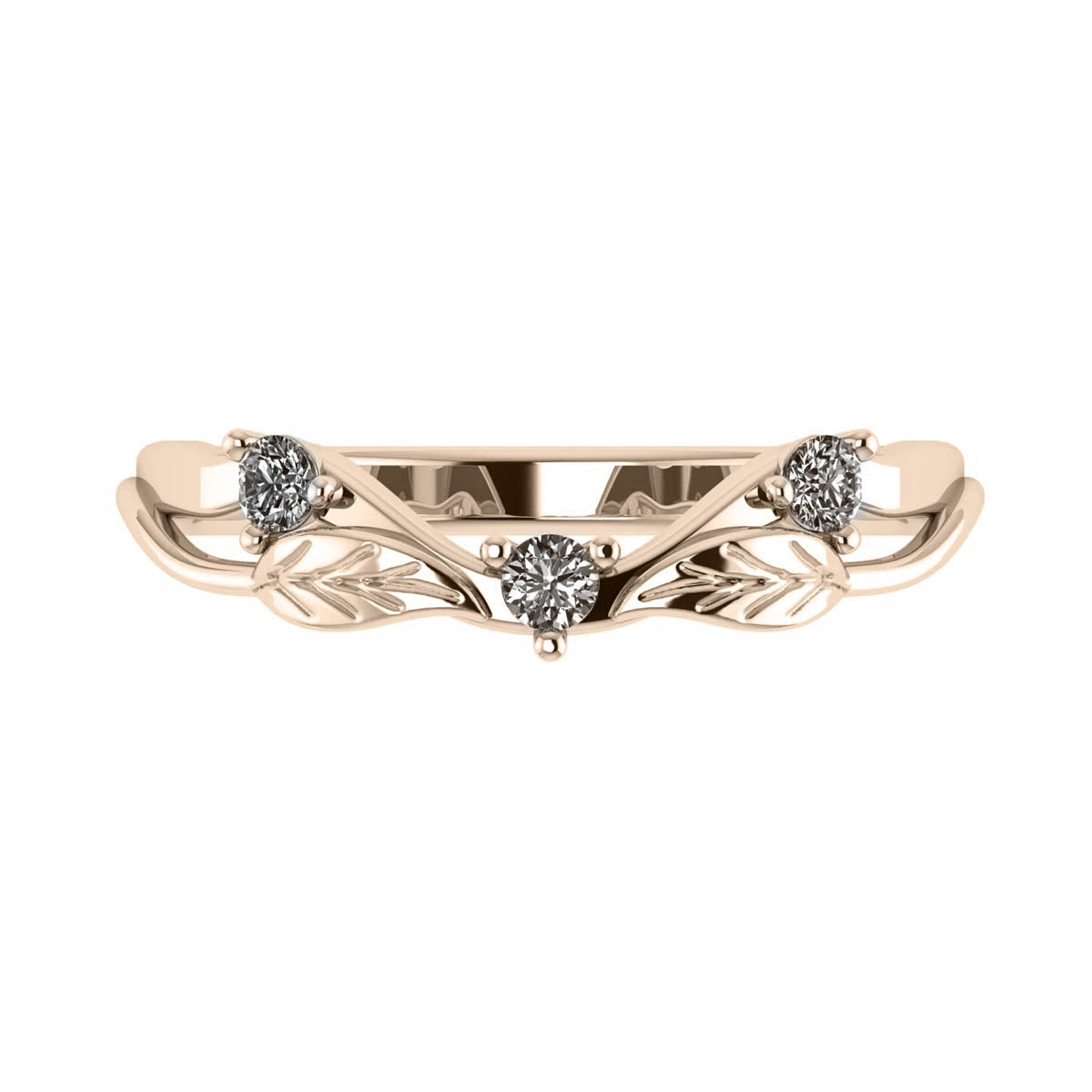 Matching wedding band for Clematis: choose yours - Eden Garden Jewelry™