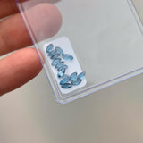 London Blue Topaz | natural, marquise-cut, accent stones - Eden Garden Jewelry™