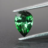 Tourmaline | natural, green color, pear-cut, 7x5mm, 0.6ct - Eden Garden Jewelry™