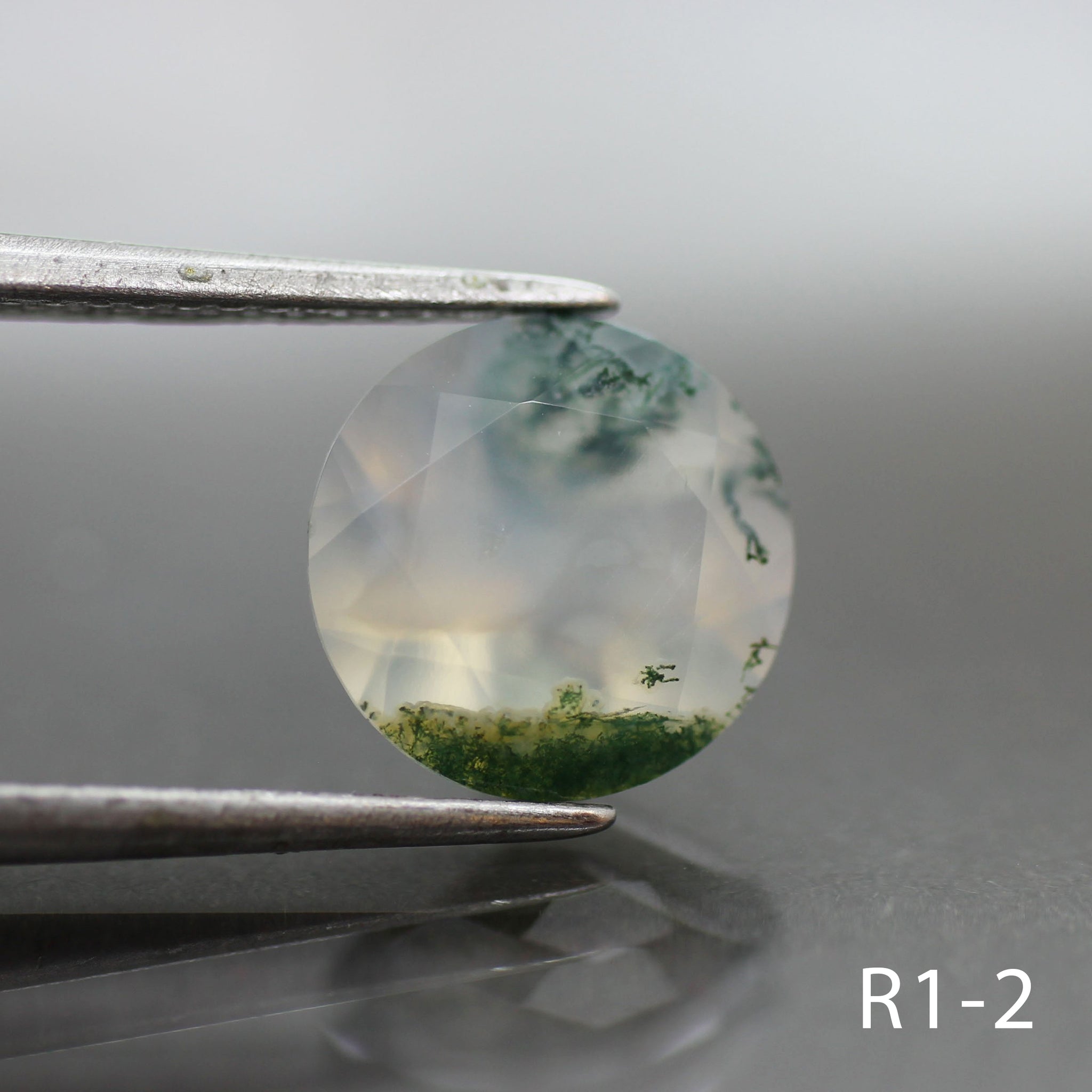 Moss agate | round cut 9 mm - choose yours - Eden Garden Jewelry™