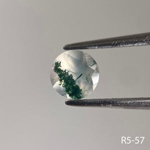 Moss agate | round cut 5 mm - choose yours - Eden Garden Jewelry™