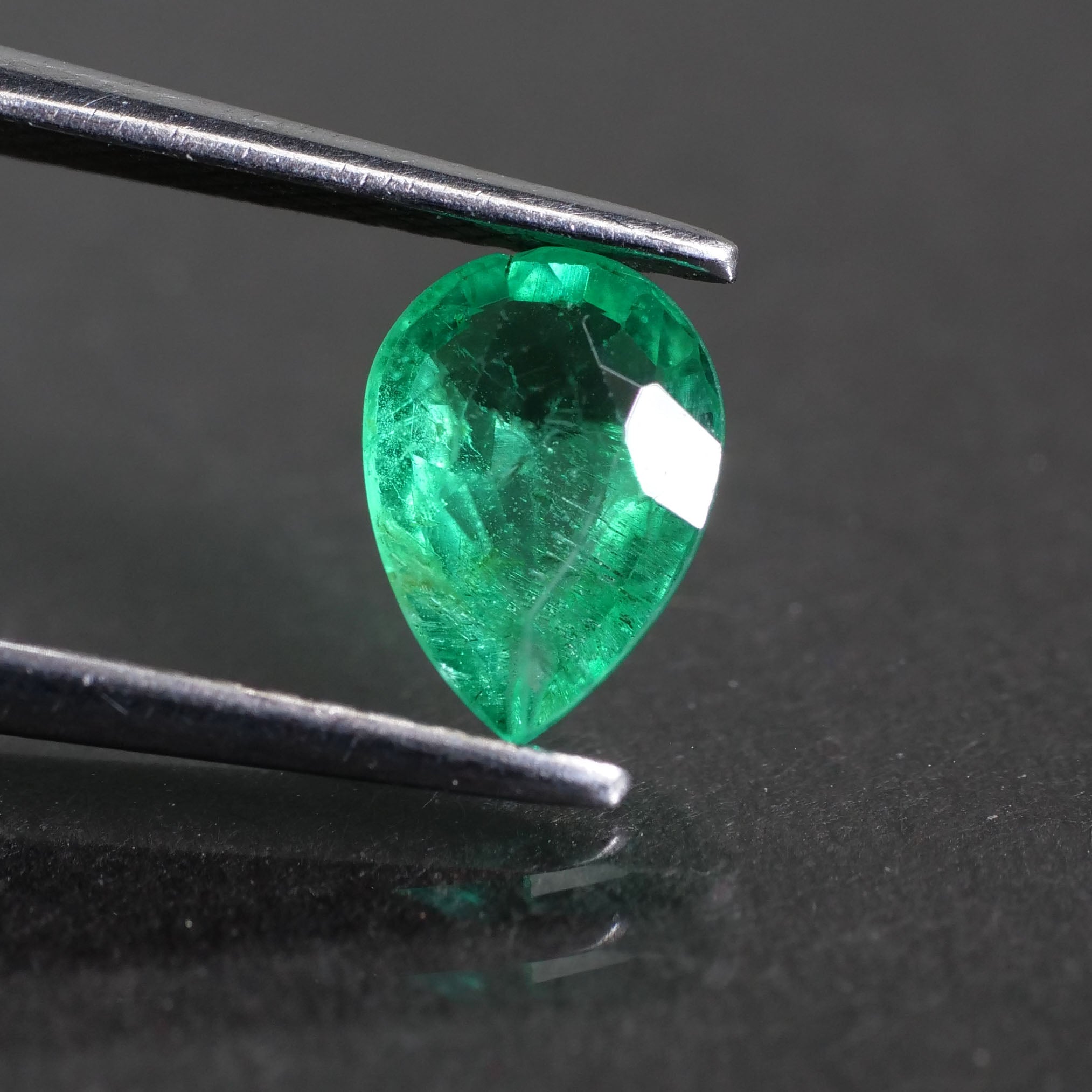 Emerald | natural, deep green, 7x5mm, AAAA quality, Zambia 0.55ct, E15 - Eden Garden Jewelry™