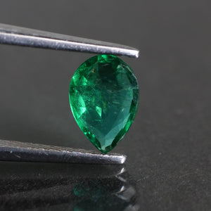 Emerald | natural, deep green, 7x5mm, AAAA quality, Zambia 0.5ct, E16 - Eden Garden Jewelry™