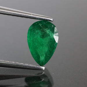 Emerald | natural, green, 8x5.5mm, AAAA quality, Zambia 0.9ct - Eden Garden Jewelry™