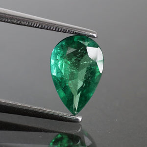 Emerald | natural, green, 8x5mm, AAAA quality, Zambia 0.63ct - Eden Garden Jewelry™