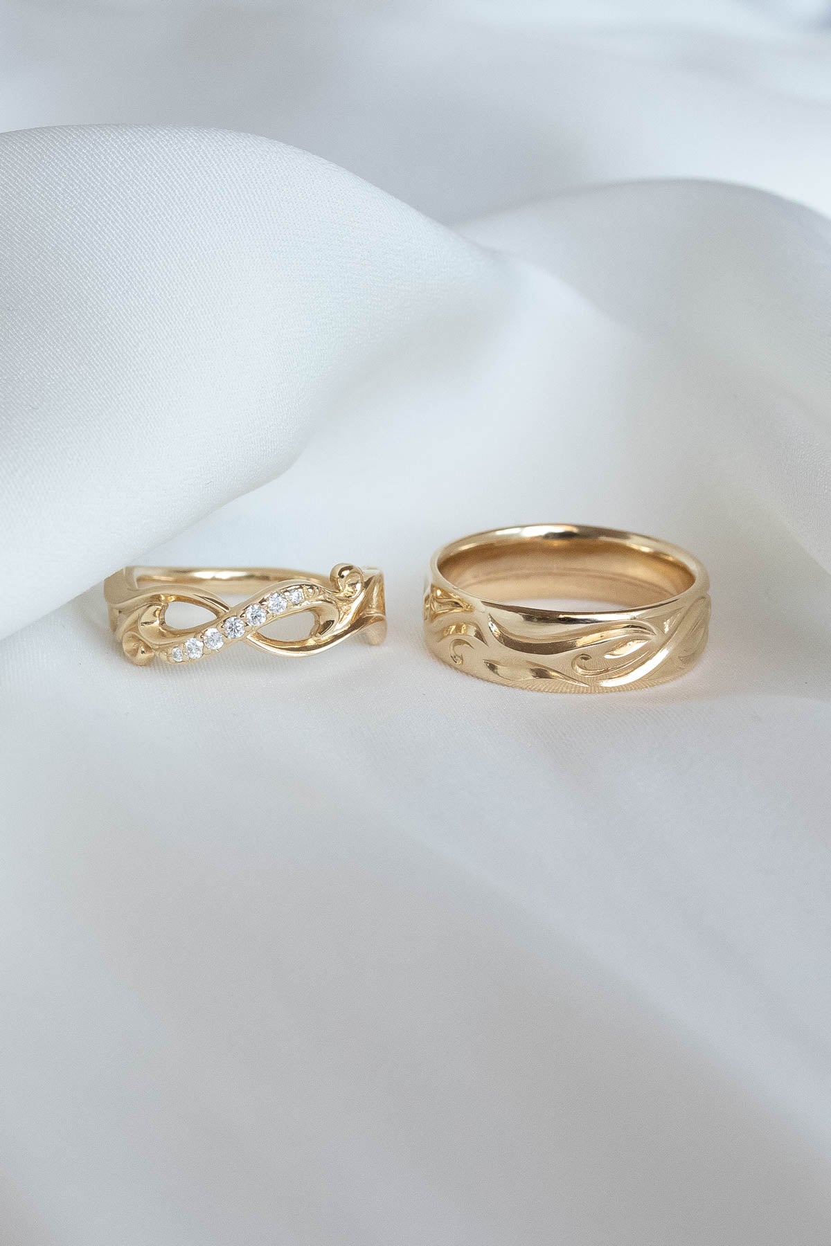 Mahi Endless Affection Couple Ring