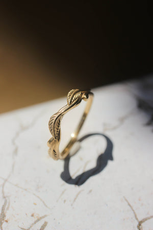 Twig wedding ring, matching band for Azalea - Eden Garden Jewelry™
