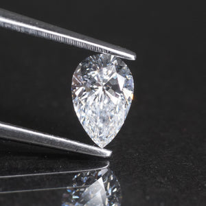 Lab grown diamond | IGI certificate, pear cut 7x4.5mm*, E color, VS, 0.51 ct - Eden Garden Jewelry™