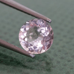 Morganite | natural, pink colour, round cut 6mm, VS 0.8ct - Eden Garden Jewelry™