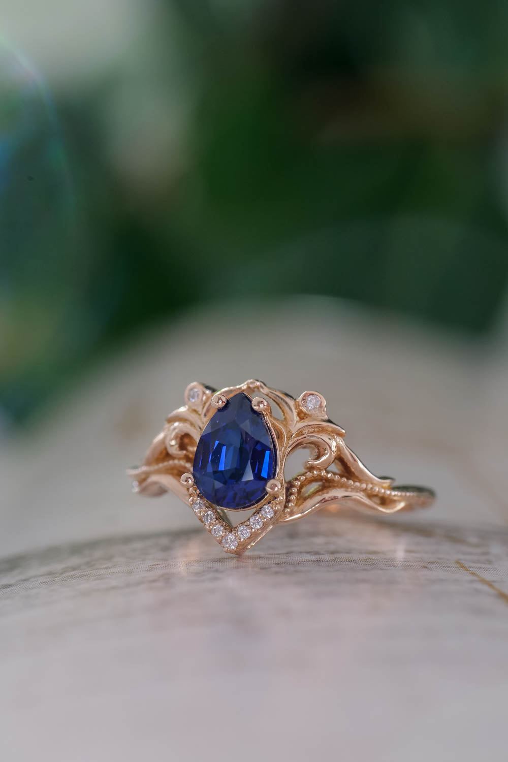engagement rings with sapphires