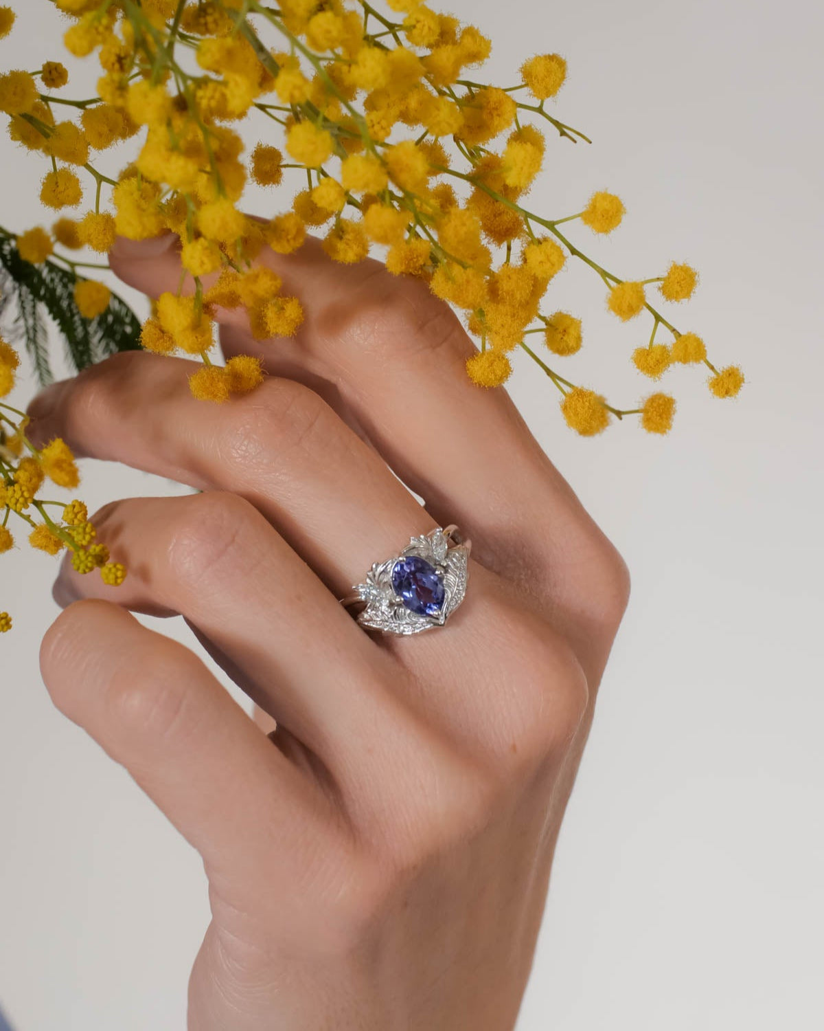 december birthstone tanzanite ring