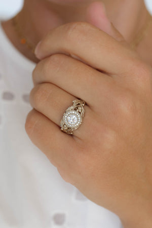 discount wholesale online Kay jewelers Forever Us ring. Size 7.  gacetaconstitucional.com.pe