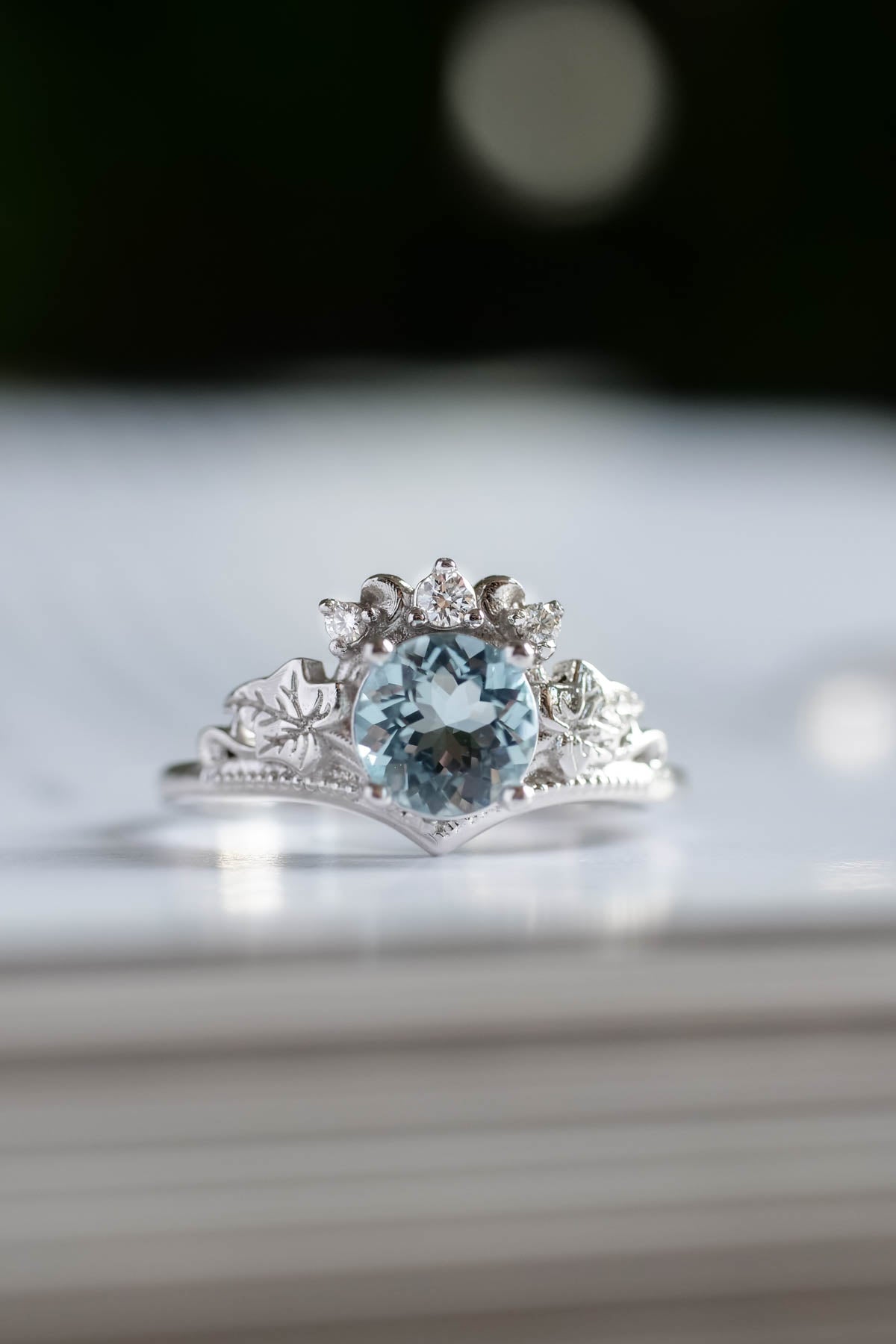 Aquamarine Engagement Rings for Marching Down the Aisle - JCK